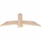 Ekena Millwork Bellingham Smooth Timber Gable Bracket, Douglas Fir, 48"W x 22"H x 1 1/2"D x 5 1/2"F, 11/12 Pitch GBW048X22X0206BEL00SDF - alternate 4